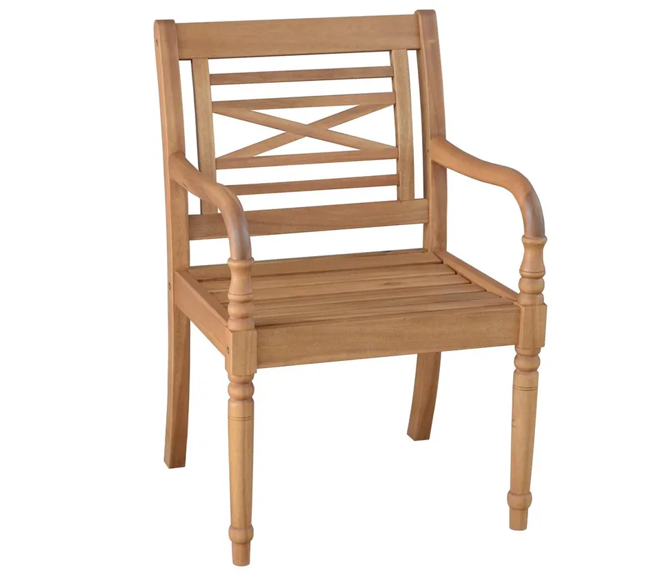 Dehner Samoa Gartenstuhl 90x60 Akazienholz geölt