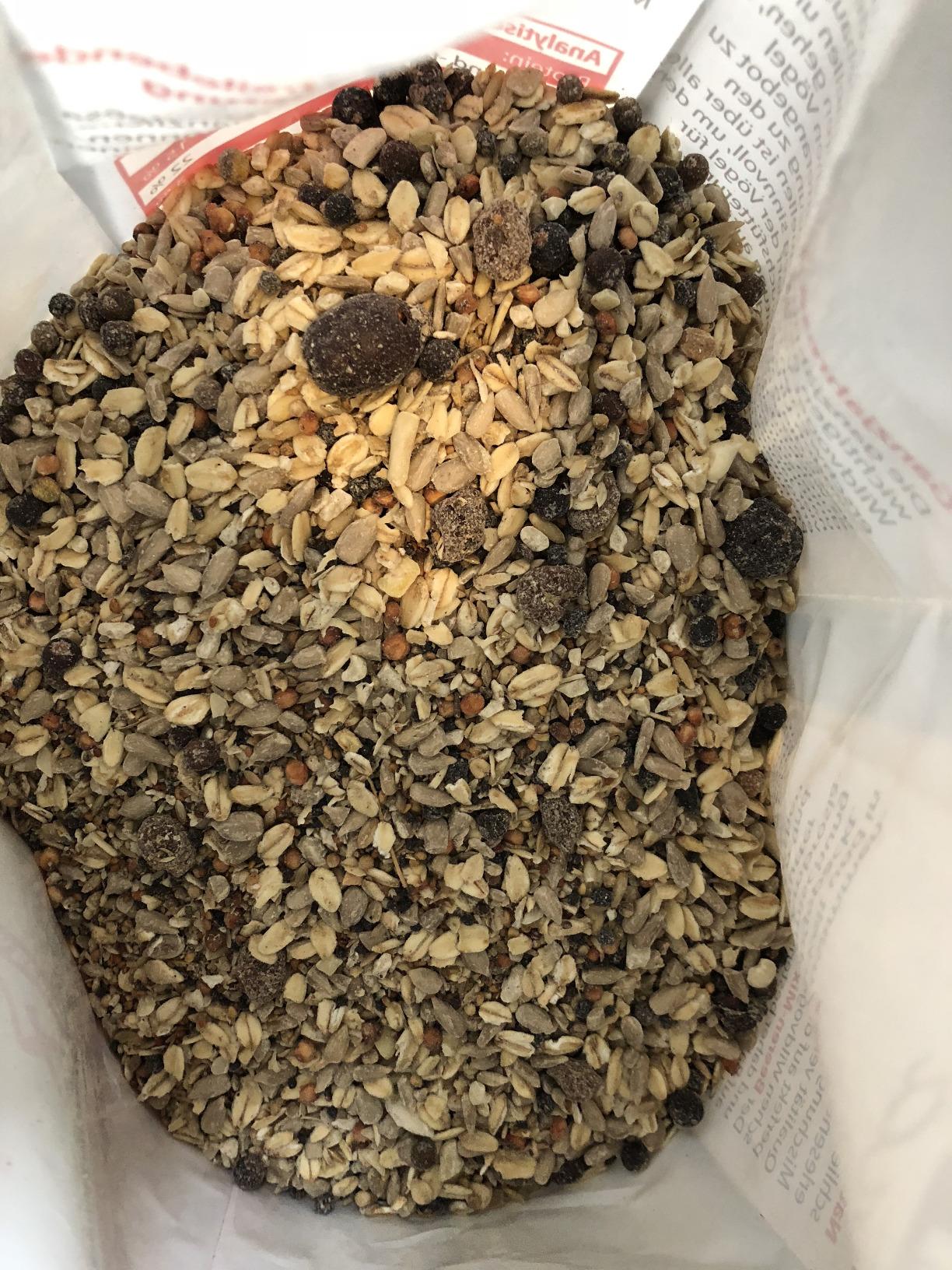 Dehner Natura Futterbuffet Maxi Wildvogelfutter 8-teilig Ganzjahr