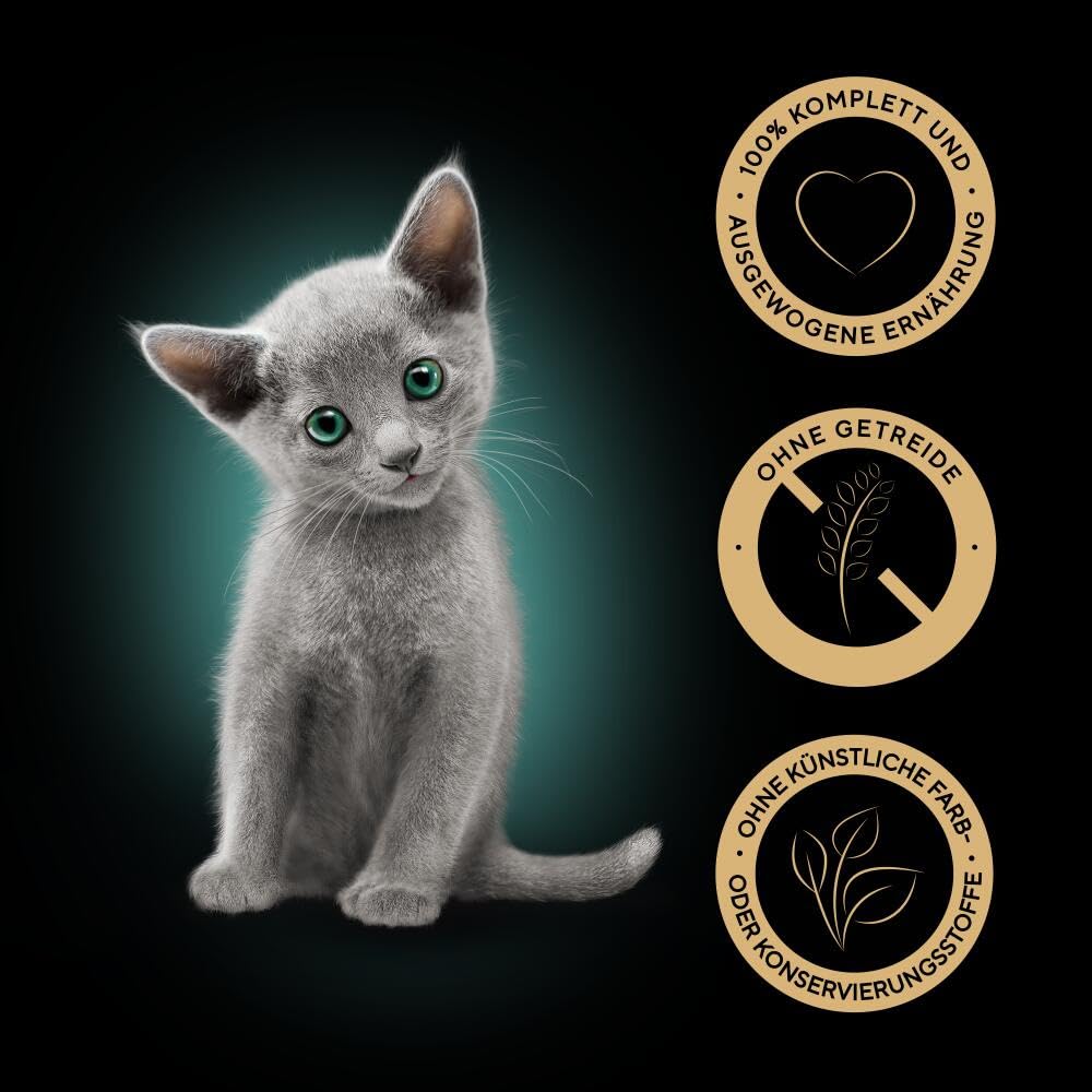 Sheba Feine Vielfalt Lachs Huhn Nassfutter Sauce 40x85g Kitten