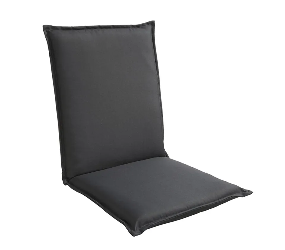 Dehner Niederlehner Auflage uni Gartenstuhlauflage grau 100x49