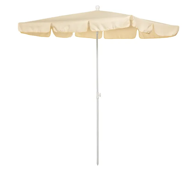 Dehner Saturn Sonnenschirm 220x120x180 beige Polyester