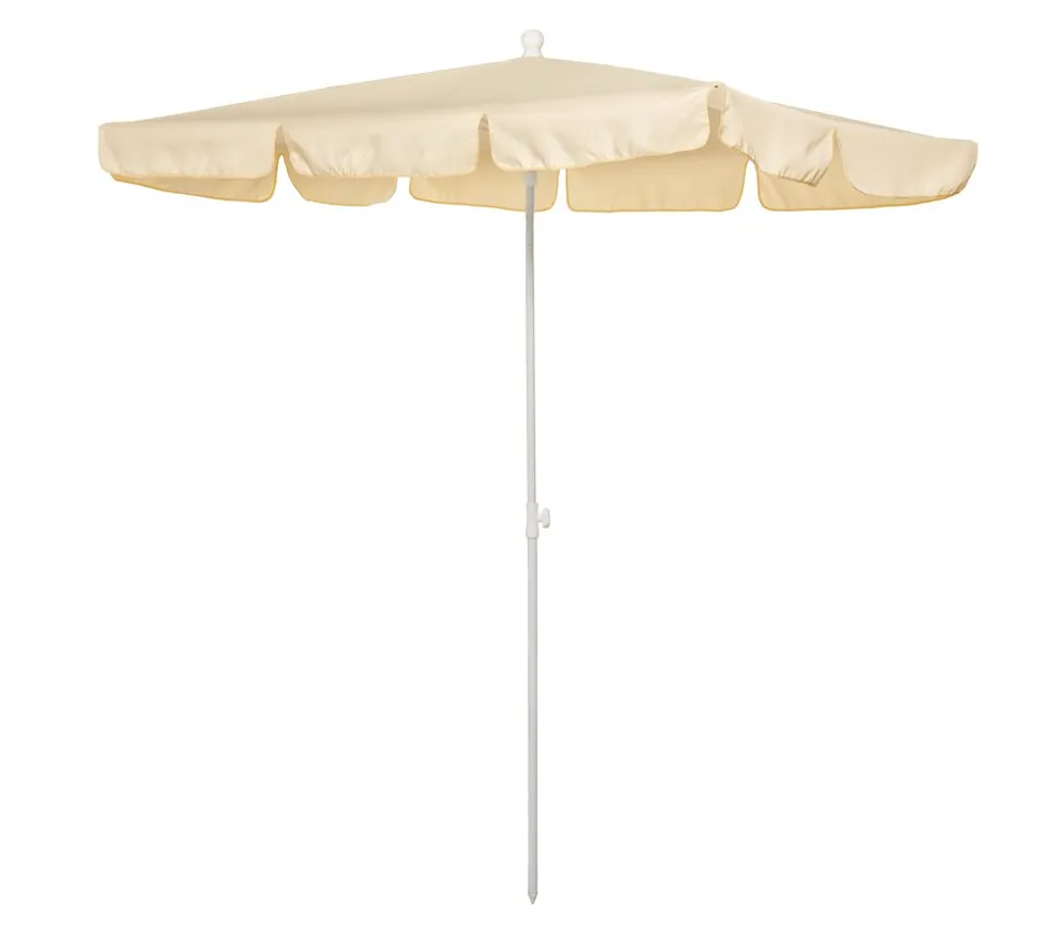 Dehner Saturn Sonnenschirm 220x120x180 beige Polyester