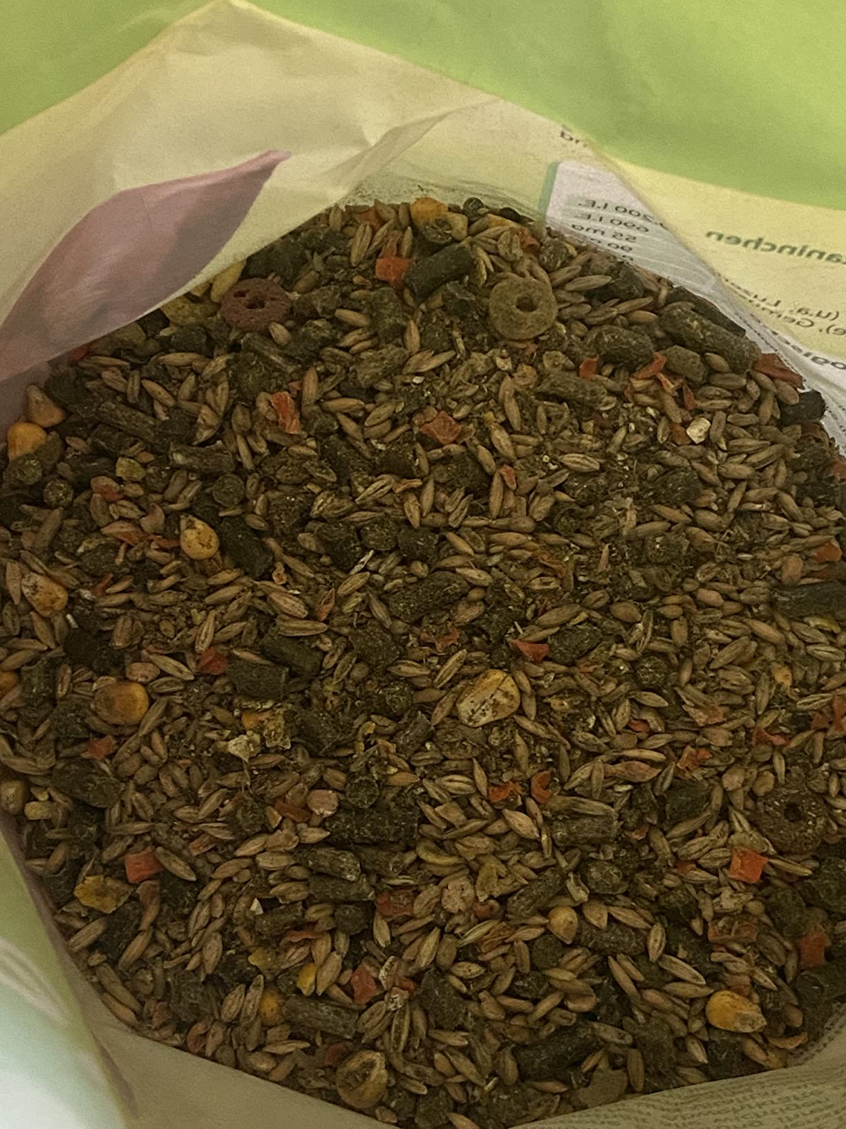 Dehner Zwergkaninchenfutter Adult 5kg Luzerne-Karotte zuckerfrei