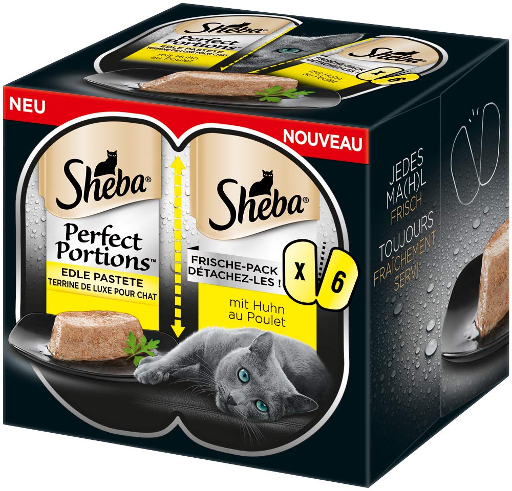 Sheba Perfect Portions Huhn Nassfutter 1,8 kg Pastete