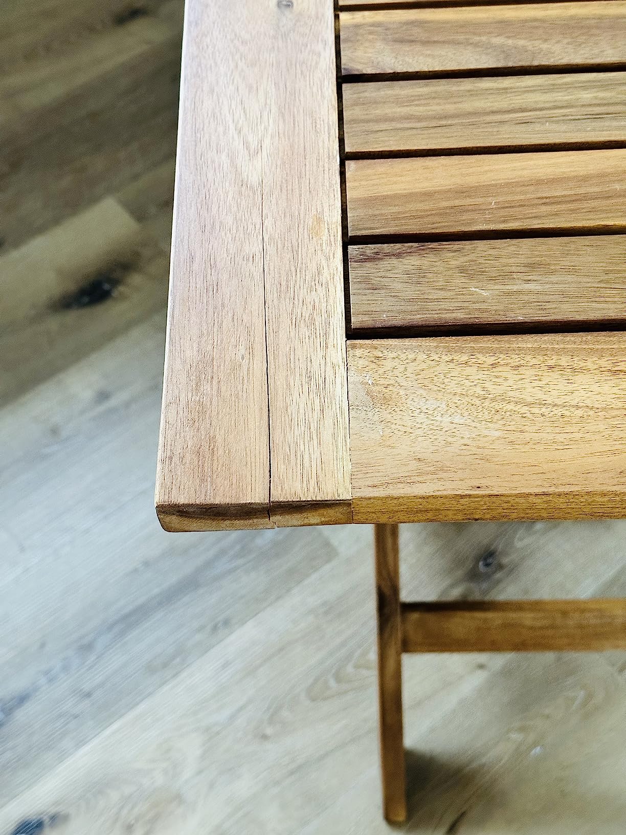 Dehner Macao Klapptisch Akazie natur 70x70 cm FSC