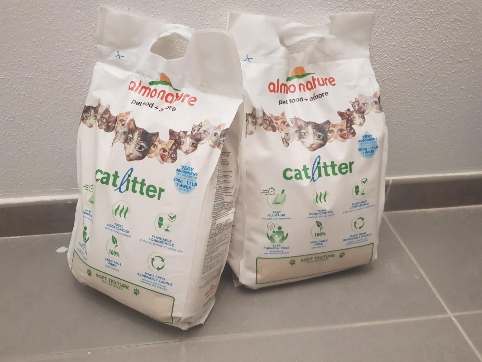 Almo Nature Cat Litter Katzenstreu 4,54kg pflanzlich
