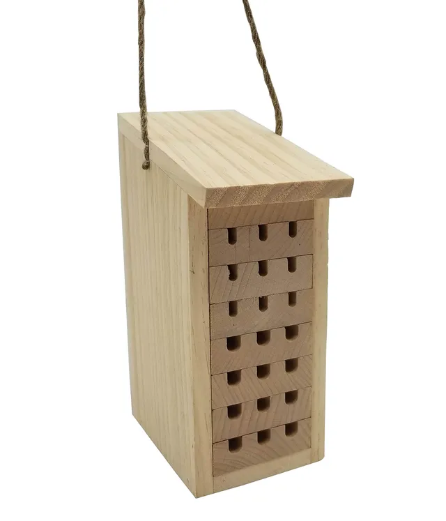 Dehner Natura Premium Insektenhotel Zermatt 8x19,5x12,5 natur