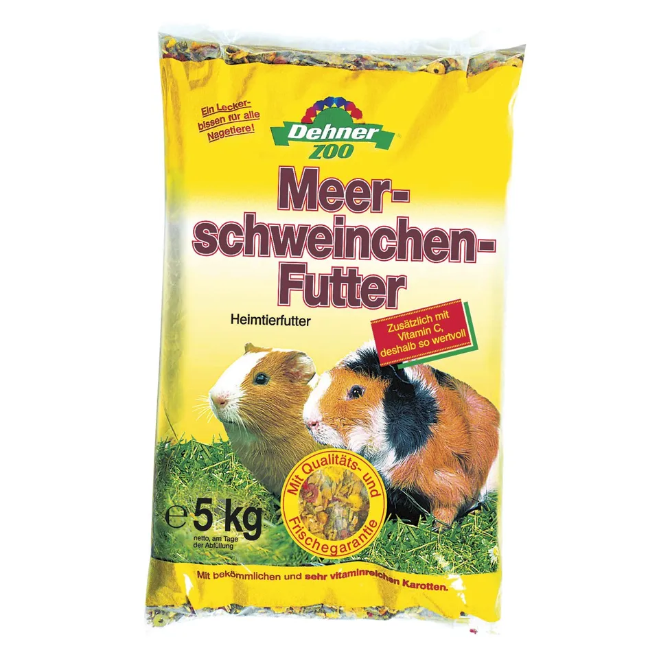 Dehner Premium Lovely Meerschweinchenfutter Trockenfutter 5 kg mit Vitamin C
