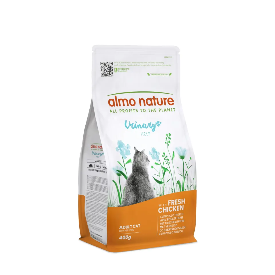 Almo Nature Urinary Help Katzentrockenfutter Huhn 400g Harnwege