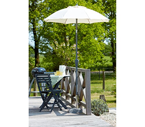 Dehner Premium Lovely Vido Sonnenschirm 150 cm grün UV80+