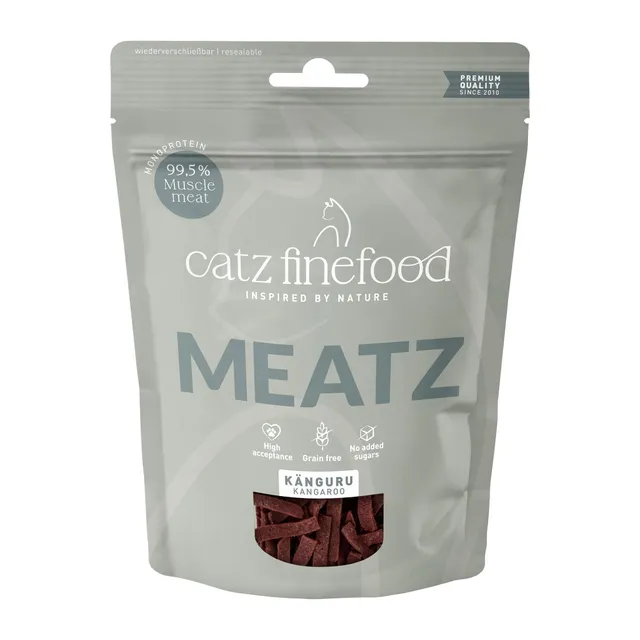 catz finefood Meatz N13 Känguru Katzensnack 360 g knusprig