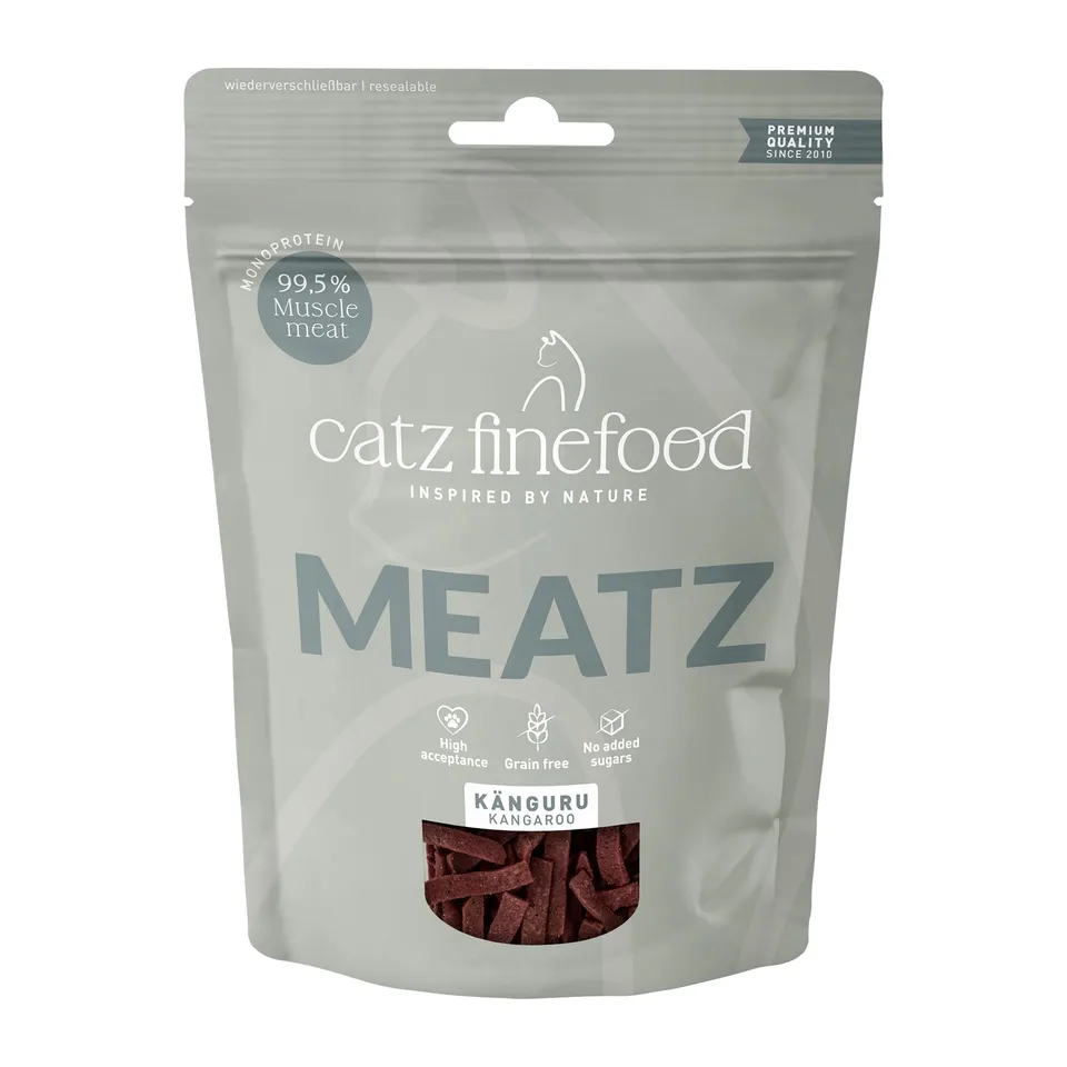 catz finefood Meatz N13 Känguru Katzensnack 360 g knusprig