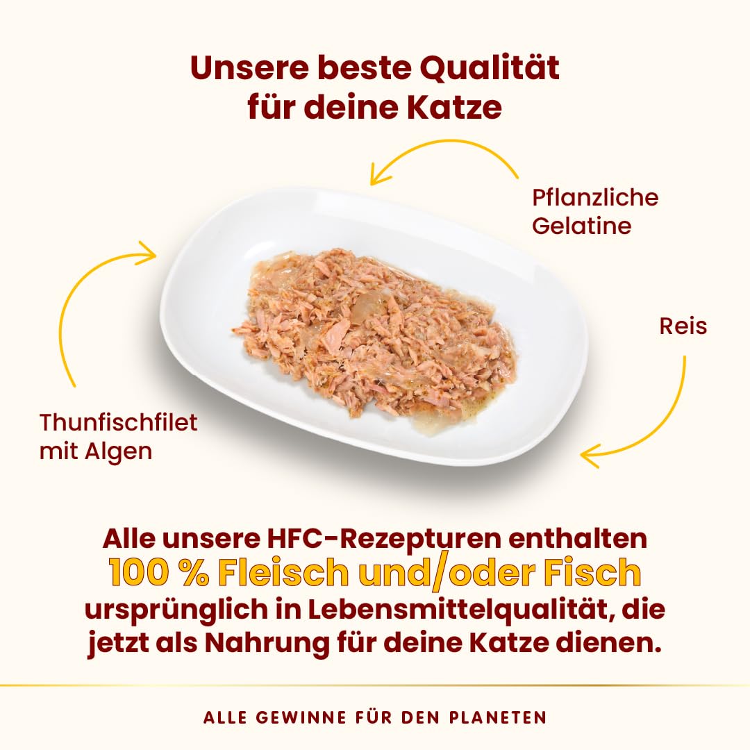 Almo Nature HFC Cuisine Nassfutter Thunfisch Filet