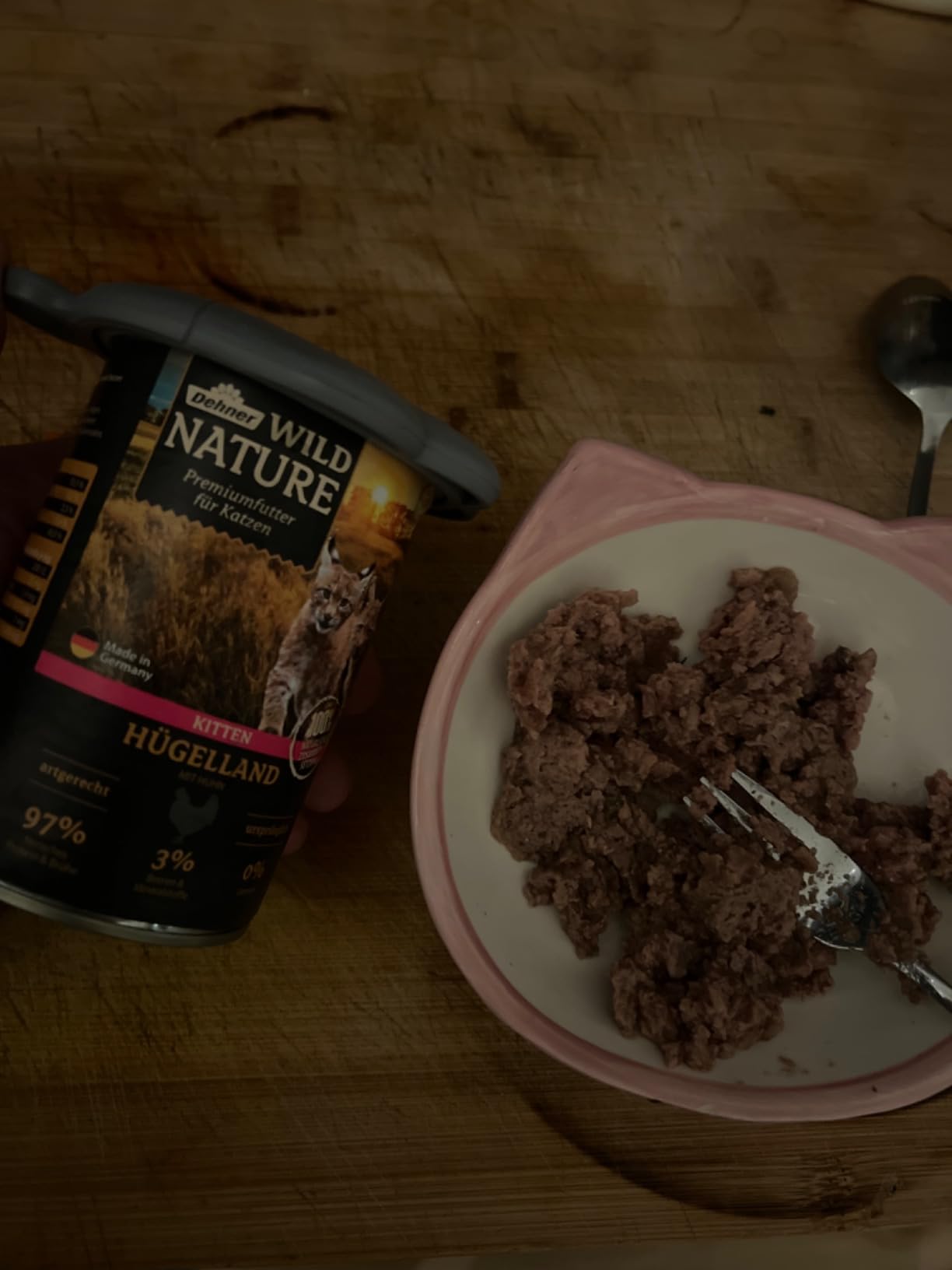 Dehner Wild Nature Hügelland Kitten Nassfutter 6x400g Huhn
