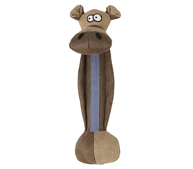 Dehner Strong Bull Hundespielzeug Quietscher 35x11 Polyester
