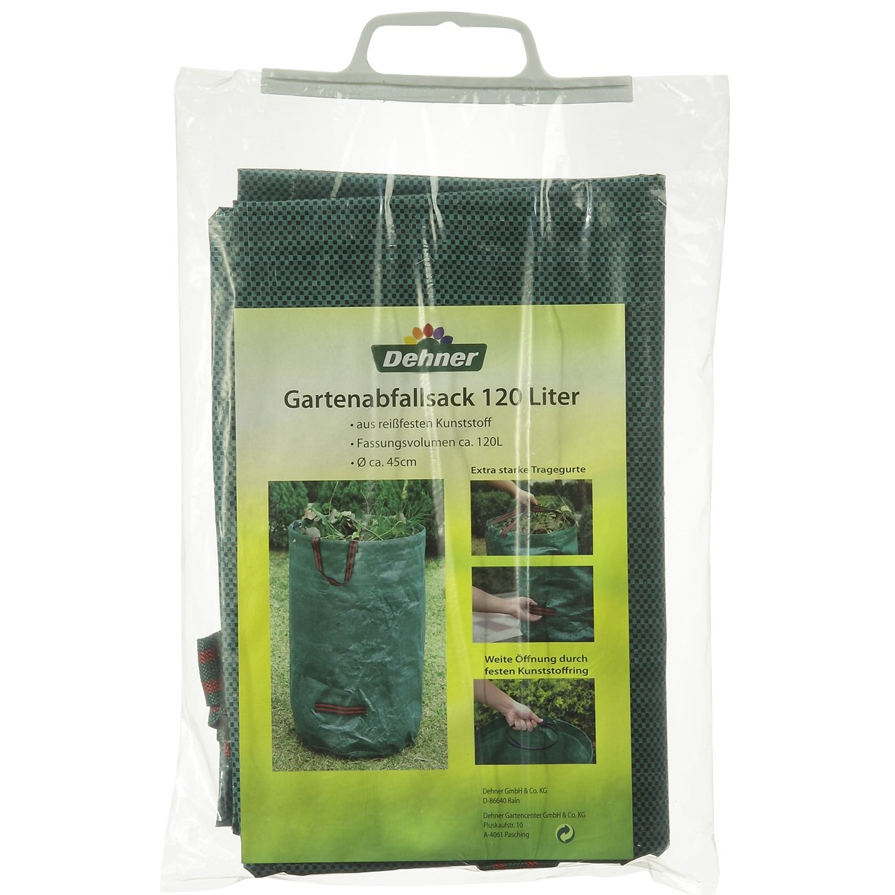 Dehner Garten Center Gartenabfallsack 120 l Ø 45 cm robust