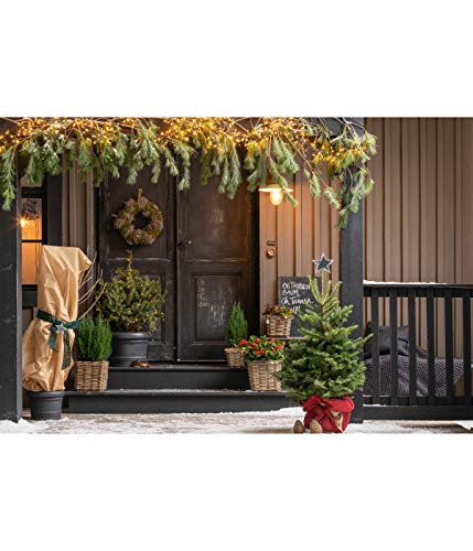 Dehner Juteband Wickelstreifen Baumwolle beige 15cm