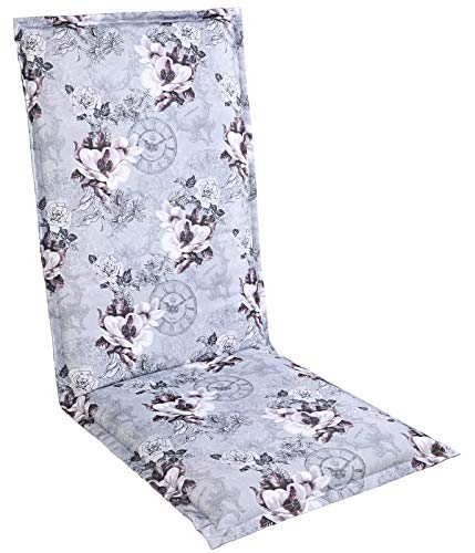 Dehner Premium Lovely Loire Hochlehnerauflage 120x50 grau