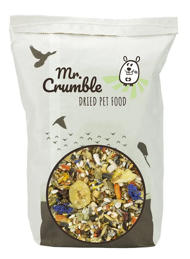 Mr. Crumble Papagei-Topfit Vogelfutter 2,5kg Kräuter