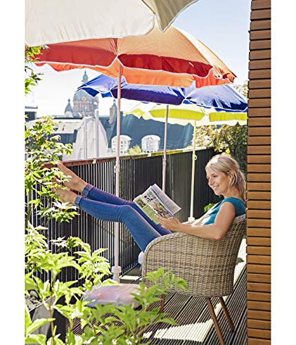 Dehner Gute Wahl Saturn Sonnenschirm orange 200cm