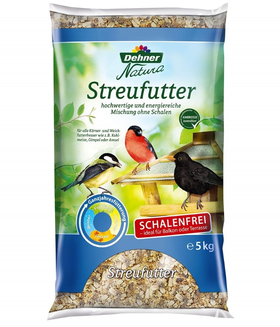 Dehner Natura Wildvogelfutter Set Knödel+Streufutter