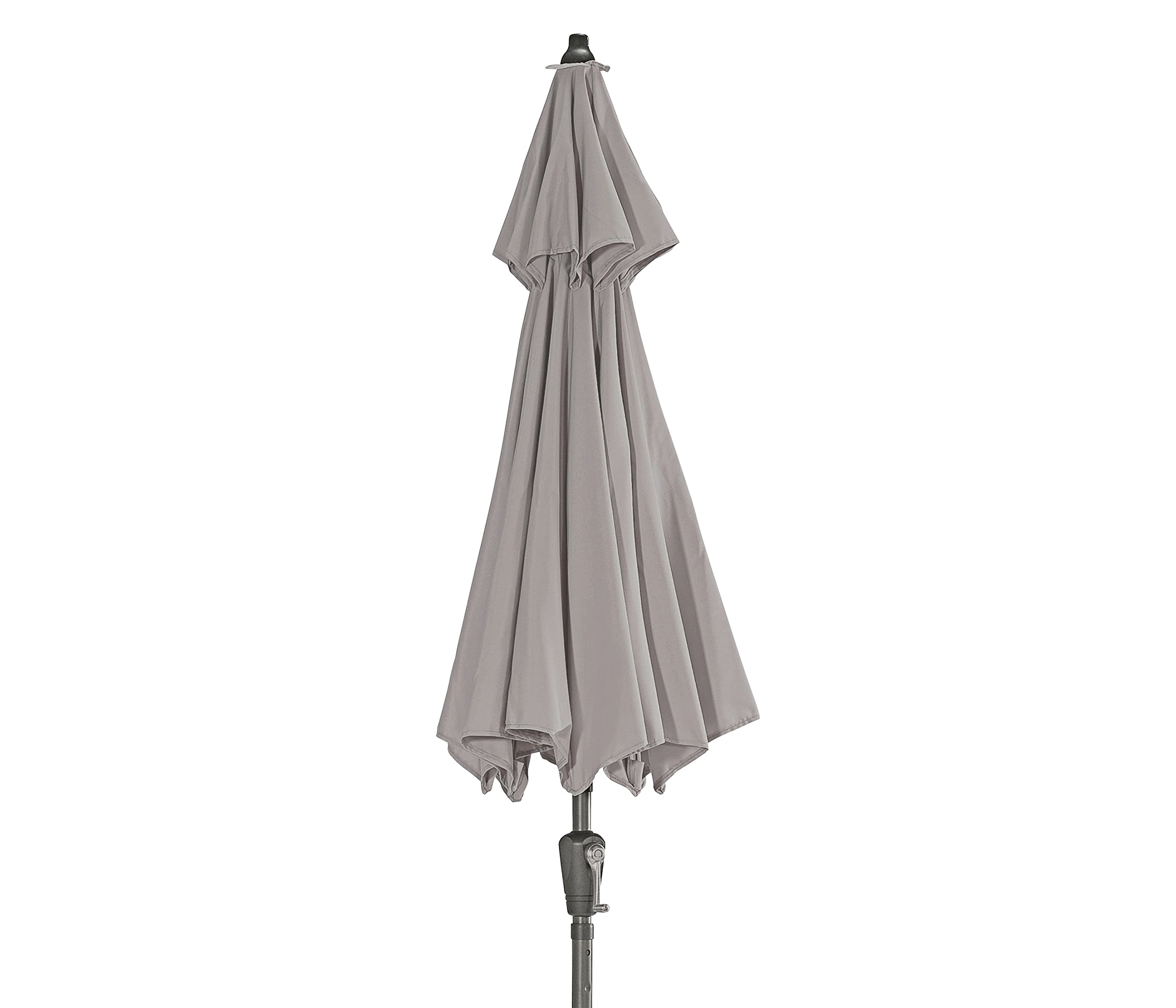 Dehner Paros Sonnenschirm beige Ø250cm UV80+ Kurbel