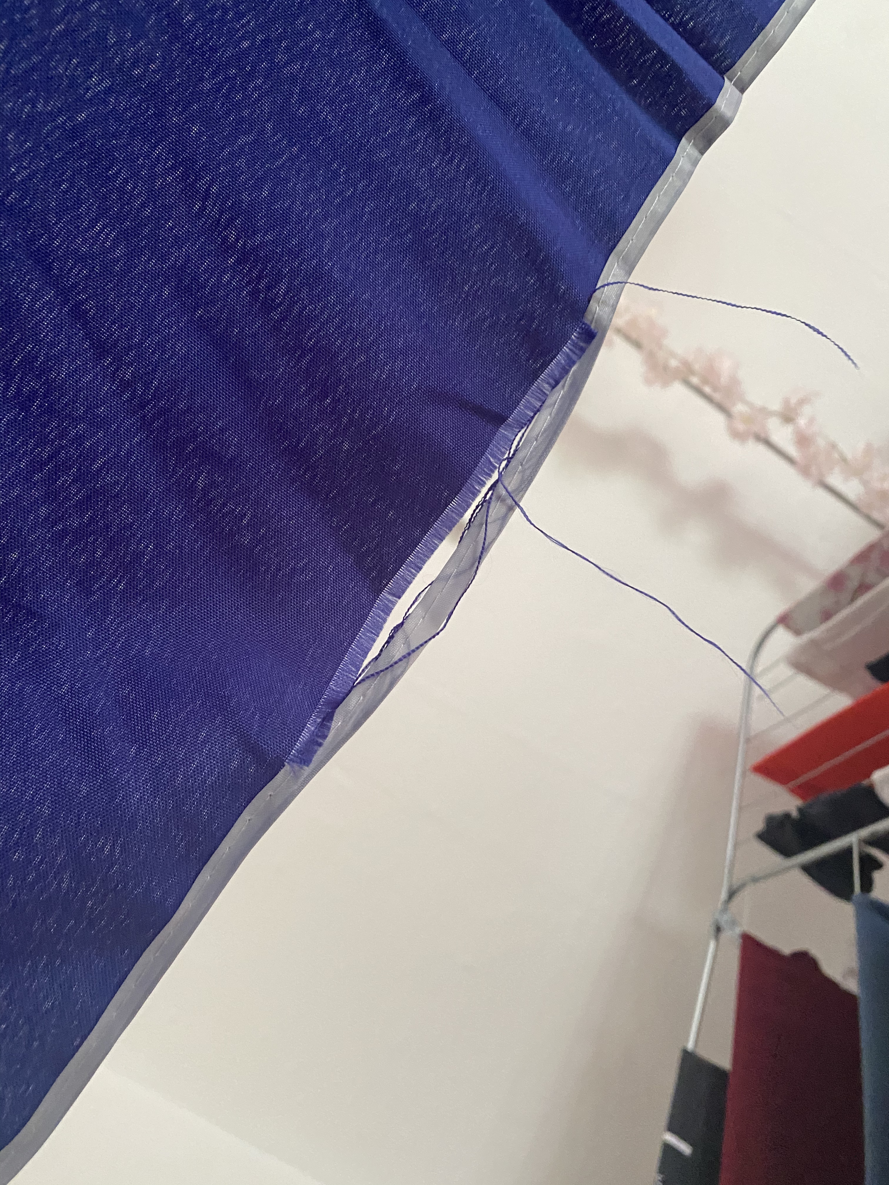 Dehner Gute Wahl Sonnenschirm Saturn Ø 200 cm blau