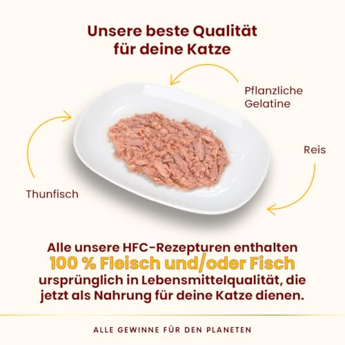Almo Nature HFC Jelly Nassfutter Thunfisch 70g Monoprotein