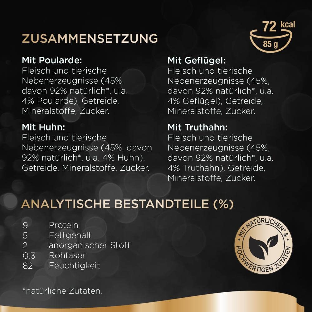 Sheba Selection Geflügel Nassfutter 72x85 g in Sauce