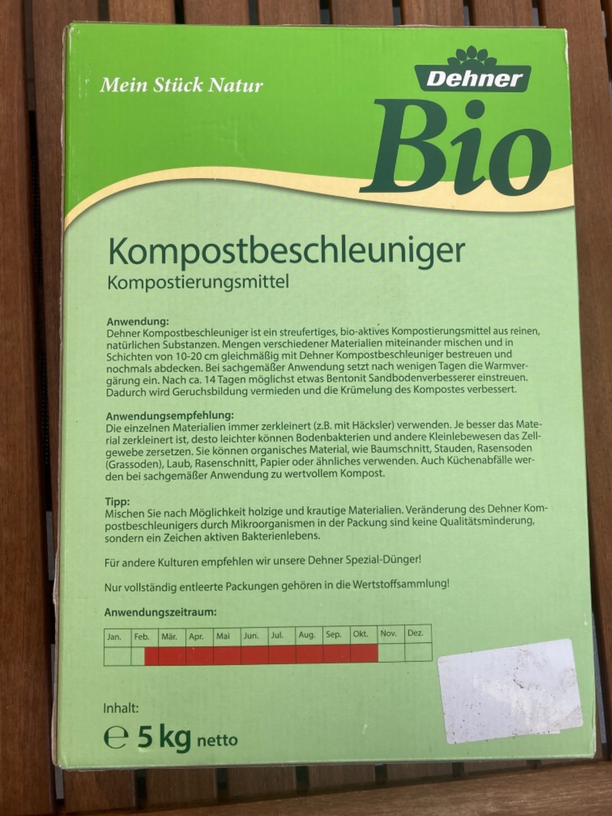 Dehner Bio Kompostbeschleuniger Naturdünger 5 kg