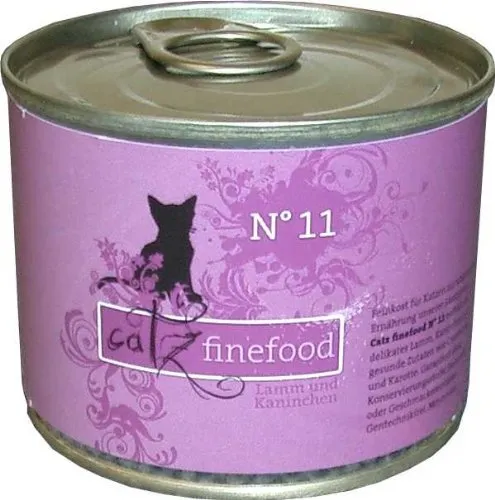 catz finefood No.11 Lamm Kaninchen Nassfutter 6x200g