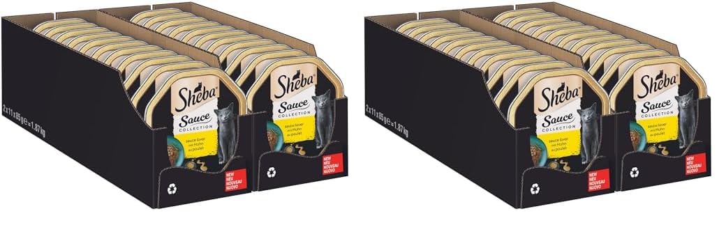 Sheba Sauce Collection Nassfutter Feine Vielfalt 32x85g