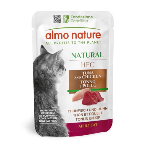 Almo Nature Classic Thunfisch Huhn Nassfutter 6x55g HFC