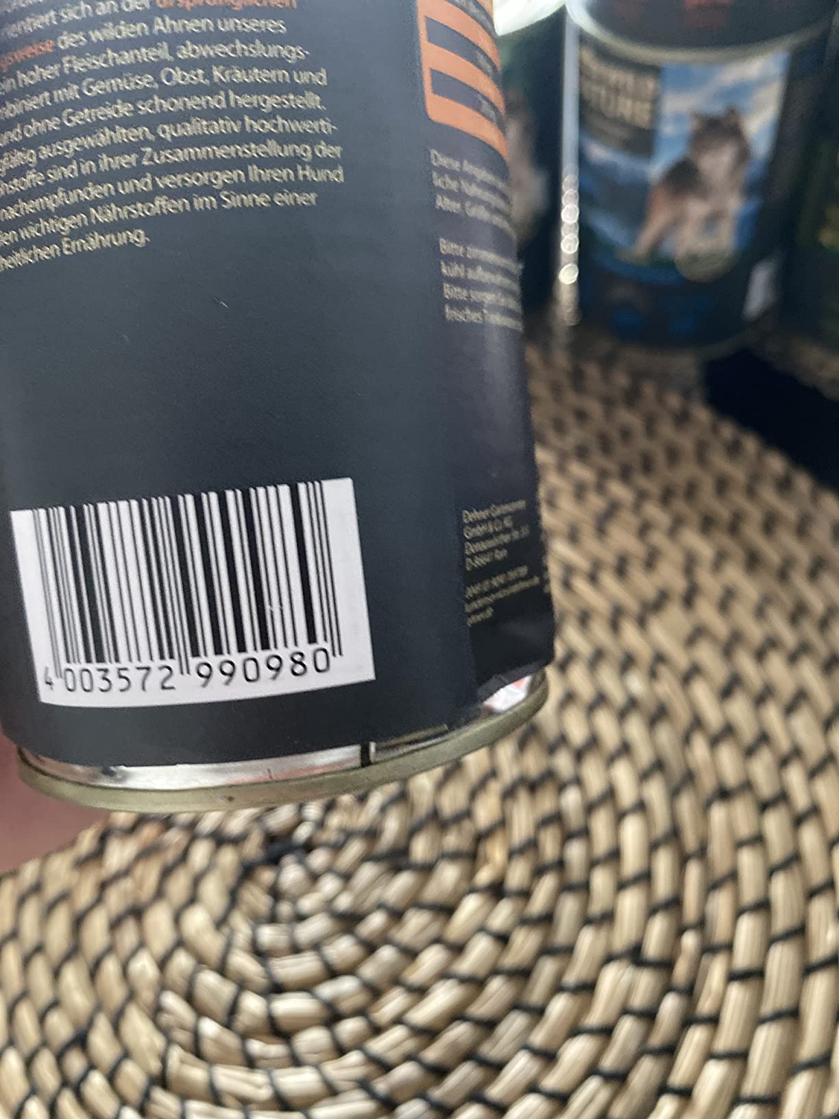 Dehner Wild Nature Hundefutter Probier-Set 6x400 g getreidefrei
