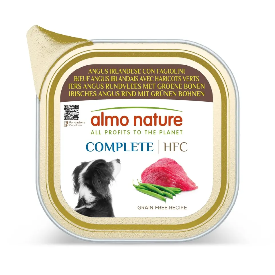 Almo Nature HFC Complete Hundenassfutter Angus 17x85g glutenfrei