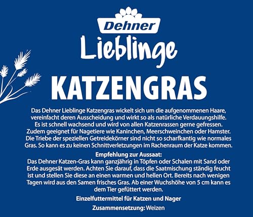 Dehner Lieblinge Katzengras Saatgut 6x100g 600g
