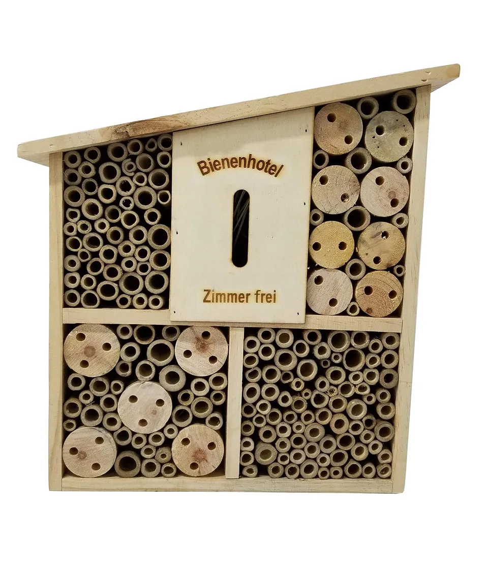 Dehner Natura Premium Insektenhotel Melitta Nistkasten 32x30 cm natur