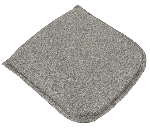 Dehner Premium Sam Sitzkissen anthrazit waschbar 48x47