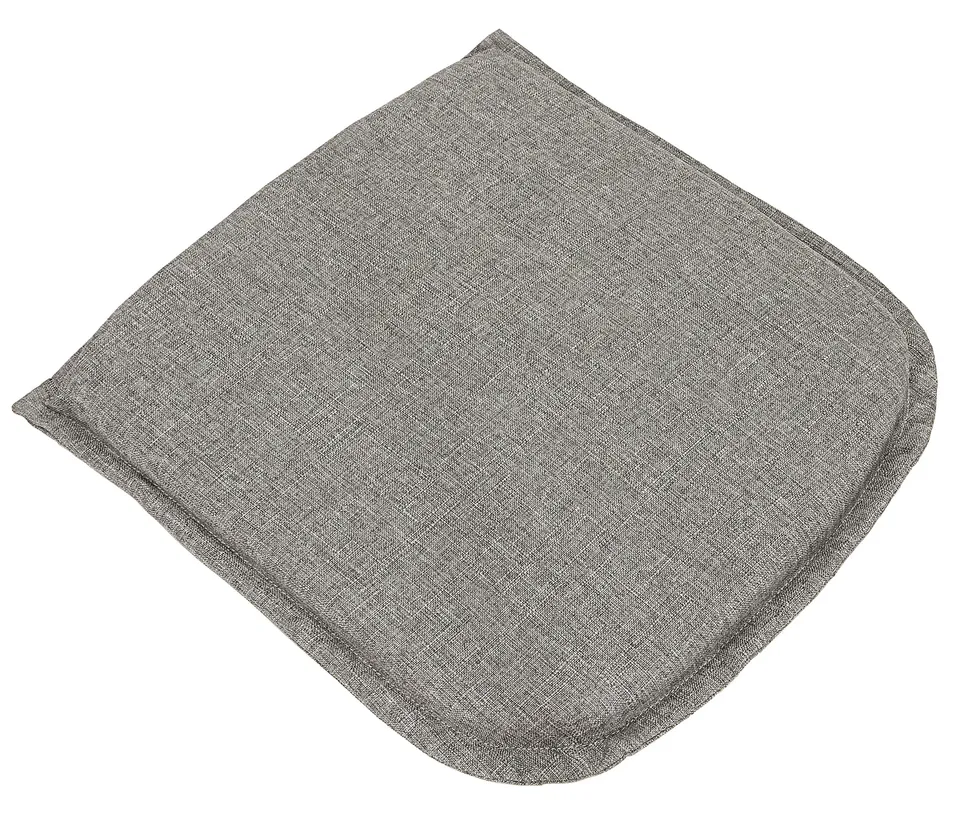 Dehner Premium Sam Sitzkissen anthrazit waschbar 48x47