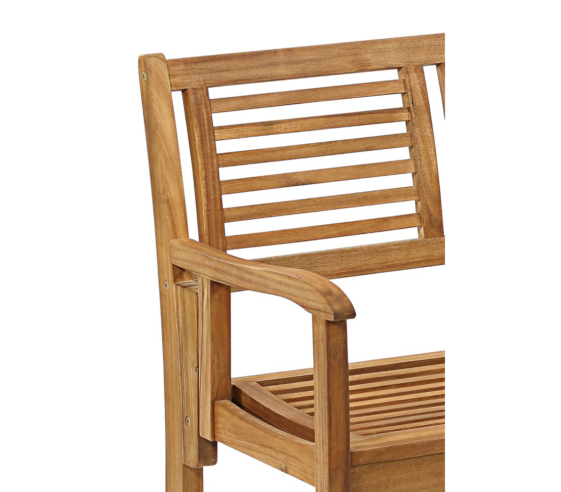 Dehner Klappbank Douglas Gartenbank Natur 180 cm 4 Personen