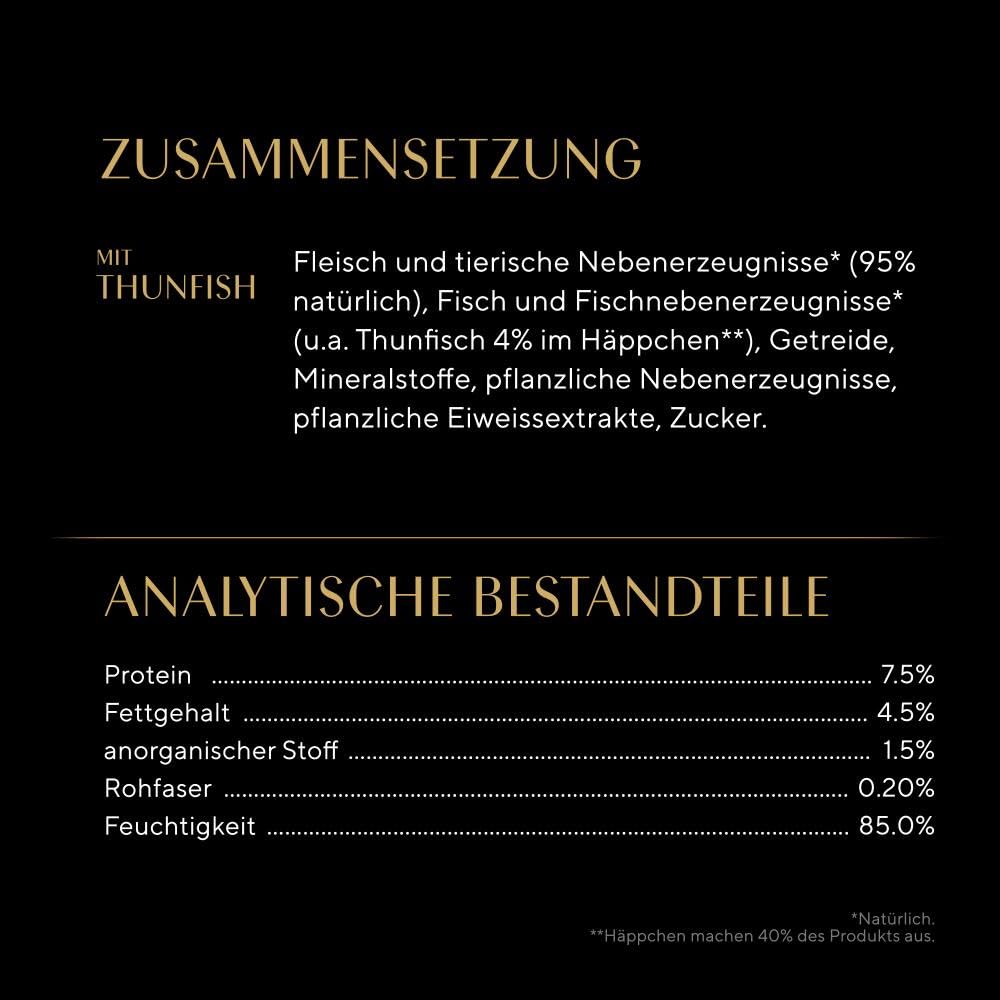 Sheba Sauce Collection Sauce Lover Nassfutter Thunfisch 28x85g