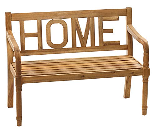 Dehner Home Gartenbank 2-Sitzer Akazienholz 120 cm natur