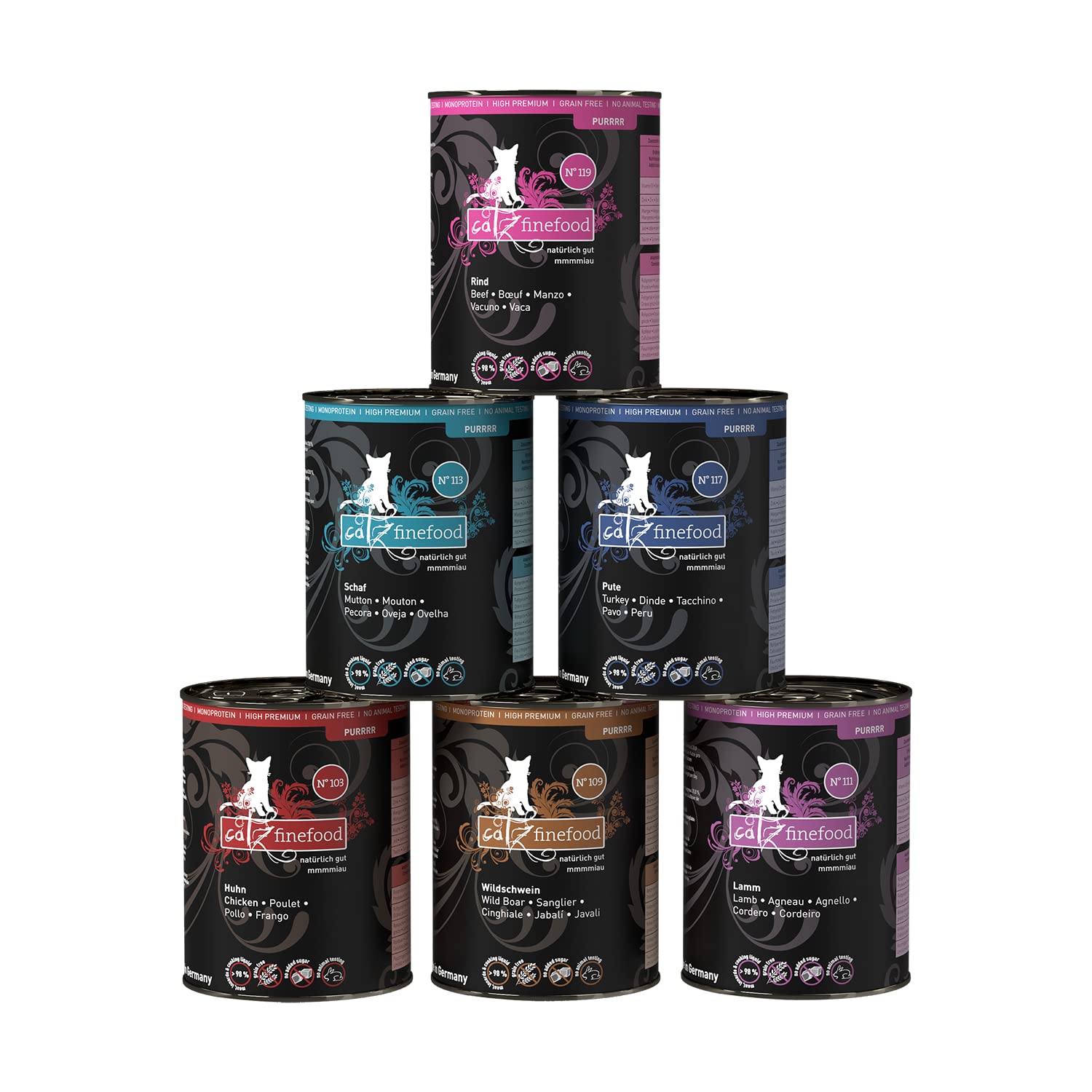 catz finefood Purrrr Collection II Nassfutter 12x85g Mix