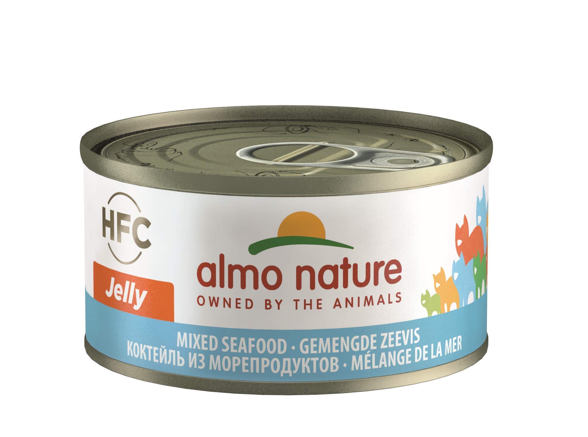 Almo Nature HFC Jelly Thunfisch Tintenfisch Nassfutter 24x70g