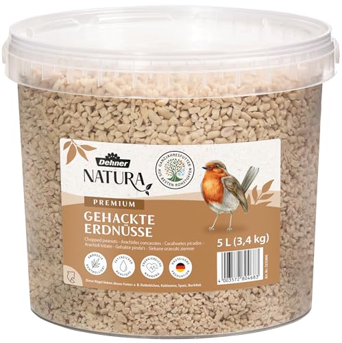 Dehner Natura Premium Wildvogelfutter Erdnüsse 3,4 kg schalenfrei