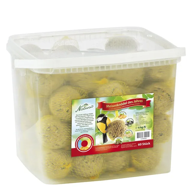 Dehner Natura Meisenknödel des Jahres Eimer 60St 6kg