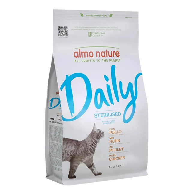Almo Nature Daily Sterilised Trockenfutter Huhn 1,2kg