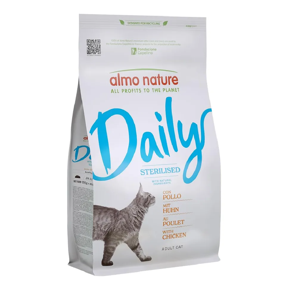 Almo Nature Daily Sterilised Trockenfutter Huhn 1,2kg