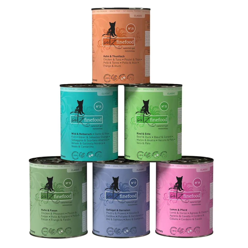 catz finefood Multipack 2 Nassfutter 6x400g mix