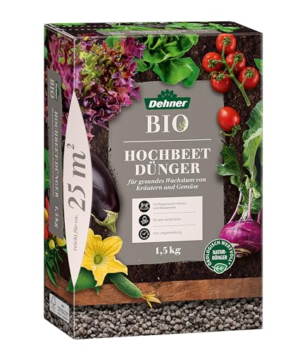 Dehner Bio Hochbeetdünger Spezialdünger 1,5 kg für 25 qm